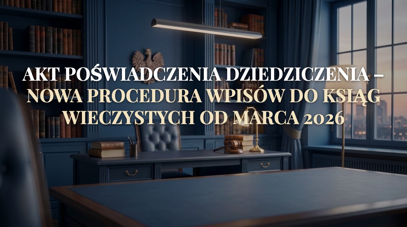 Notariusz sporządzający akt poświadczenia dziedziczenia w Kancelarii Notarialnej na Powiślu w Warszawie